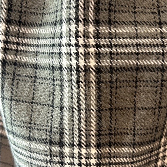 Ann Taylor Grey Plaid A-Line Skirt Size 8 - Picture 5 of 7